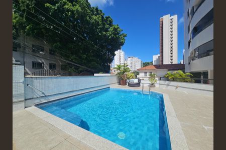 Área comum - Piscina de apartamento para alugar com 3 quartos, 116m² em Barra, Salvador