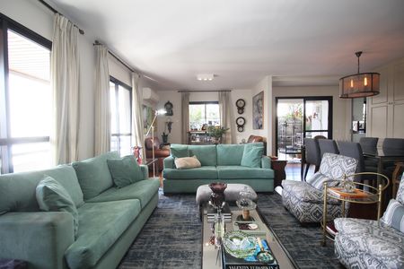Sala de apartamento à venda com 4 quartos, 233m² em Vila Andrade, São Paulo
