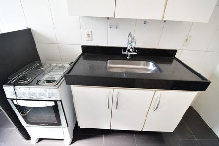 Cozinha de apartamento para alugar com 2 quartos, 47m² em Vila 31 de Março, Campinas