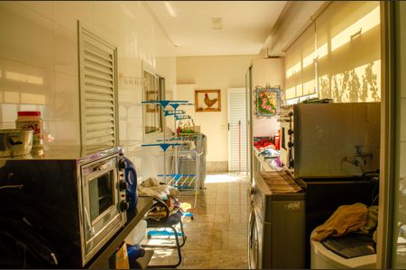 Área de Serviço de casa de condomínio à venda com 6 quartos, 498m² em Portal do Sol 2, Goiânia