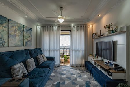 Sala de apartamento à venda com 3 quartos, 94m² em Vila Vermelha, São Paulo