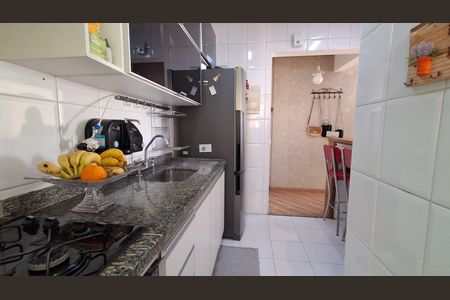 Cozinha de apartamento à venda com 3 quartos, 68m² em Barcelona, São Caetano do Sul