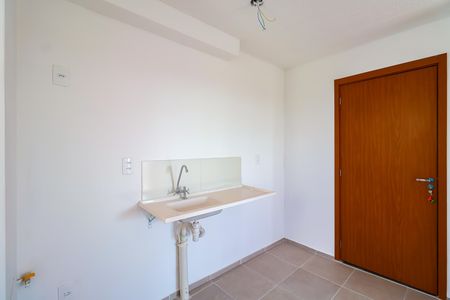 Cozinha de apartamento para alugar com 2 quartos, 35m² em Jardim Amalia, São Paulo