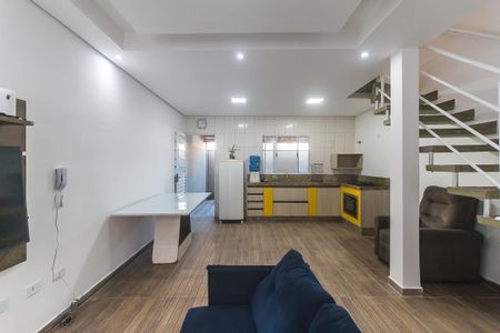 Casa de condomínio para alugar com 115m², 2 quartos e 1 vaga Casa de condomínio para alugar com 115m², 2 quartos e 1 vagaSala