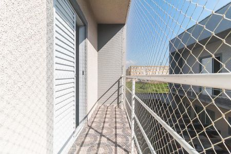 Varanda do Quarto 1 de casa de condomínio para alugar com 2 quartos, 115m² em Jundiapeba, Mogi das Cruzes