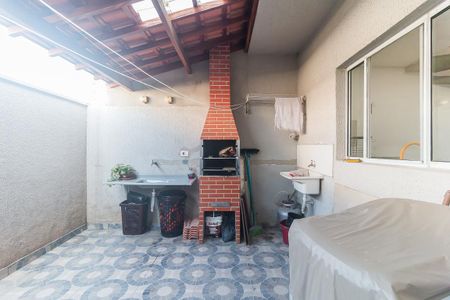 Área de Serviço/Churrasqueira de casa de condomínio para alugar com 2 quartos, 115m² em Jundiapeba, Mogi das Cruzes
