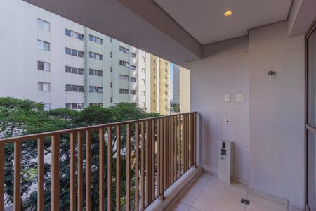 Vista/Varanda de kitnet/studio para alugar com 1 quarto, 26m² em Sumarezinho, São Paulo