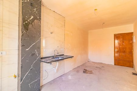 Sala/Cozinha de apartamento à venda com 2 quartos, 39m² em Mirandópolis, São Paulo