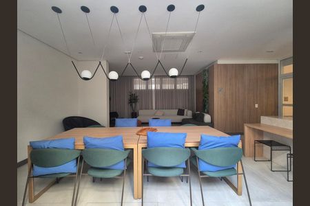 Salão de Festas de apartamento para alugar com 1 quarto, 35m² em Vila Buarque, São Paulo