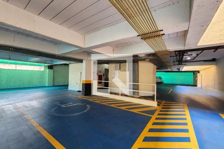 Área comum - Garagem de apartamento para alugar com 1 quarto, 46m² em Nova Petrópolis, São Bernardo do Campo