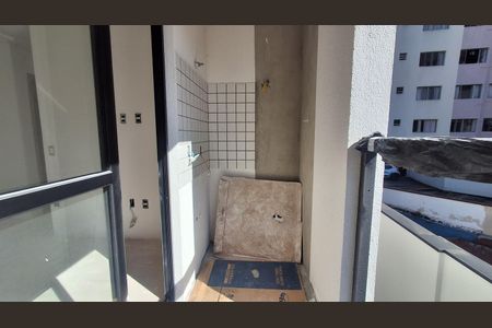 Varanda gourmet  de apartamento à venda com 2 quartos, 54m² em Vila America, São Bernardo do Campo