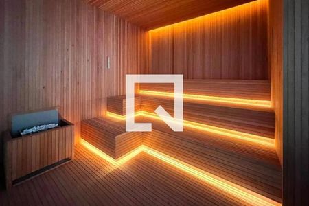 Studio para alugar com 27m², 1 quarto e sem vaga Studio para alugar com 27m², 1 quarto e sem vagaÁrea comum - Sauna