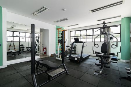 Apartamento à venda com 35m², 1 quarto e 1 vaga Apartamento à venda com 35m², 1 quarto e 1 vagaÁrea comum - Academia