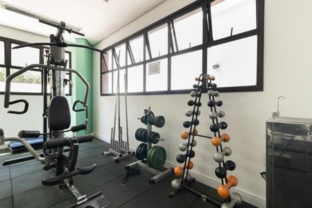 Apartamento à venda com 35m², 1 quarto e 1 vaga Apartamento à venda com 35m², 1 quarto e 1 vagaÁrea comum - Academia