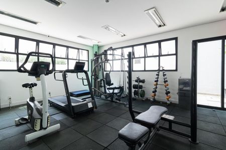 Apartamento à venda com 35m², 1 quarto e 1 vaga Apartamento à venda com 35m², 1 quarto e 1 vagaÁrea comum - Academia
