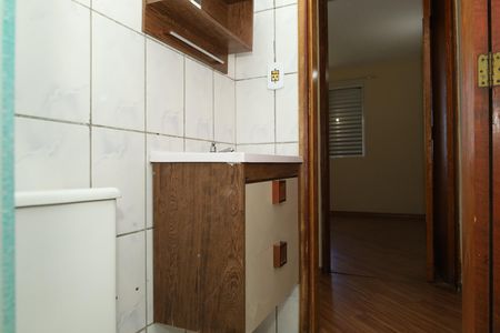 Banheiro de apartamento para alugar com 2 quartos, 51m² em Jardim Marilu, São Paulo