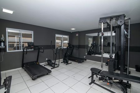 Área Comum - Academia de apartamento para alugar com 2 quartos, 57m² em Jardim Nossa Senhora de Fatima, Hortolândia