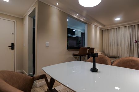 Sala de apartamento para alugar com 2 quartos, 48m² em Vila Mogilar, Mogi das Cruzes