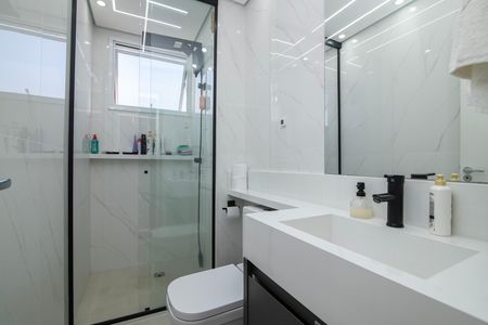 Apartamento para alugar com 58m², 2 quartos e 1 vaga Apartamento para alugar com 58m², 2 quartos e 1 vagaBanheiro Social