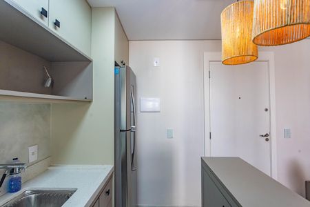 Cozinha  de apartamento à venda com 2 quartos, 40m² em Parque Bristol, São Bernardo do Campo