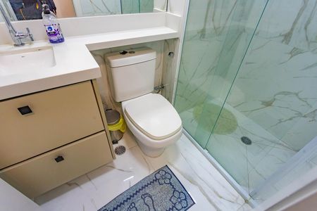 Apartamento à venda com 40m², 2 quartos e 1 vaga Apartamento à venda com 40m², 2 quartos e 1 vagaBanheiro