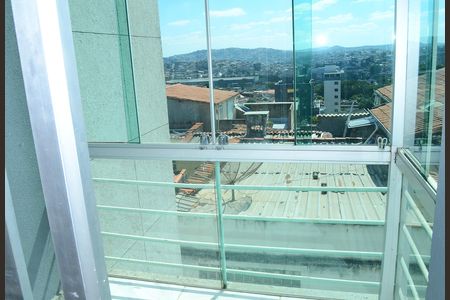 Varanda da Sala de apartamento à venda com 3 quartos, 70m² em Goiânia, Belo Horizonte