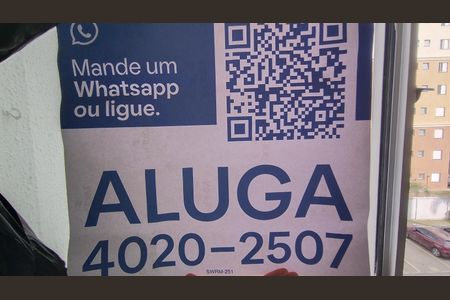 Placa de apartamento para alugar com 2 quartos, 42m² em Vila Urupes, Suzano