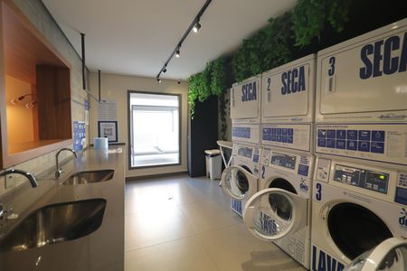Studio à venda com 21m², 1 quarto e sem vagaLavanderia