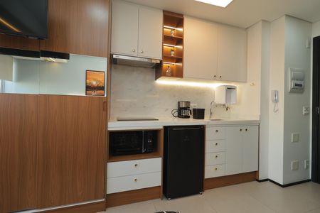 Studio à venda com 21m², 1 quarto e sem vagaCozinha