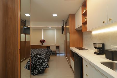 Studio à venda com 21m², 1 quarto e sem vagaStudio