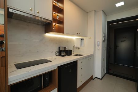 Studio à venda com 21m², 1 quarto e sem vagaCozinha