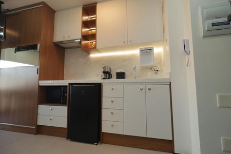 Studio à venda com 21m², 1 quarto e sem vagaCozinha