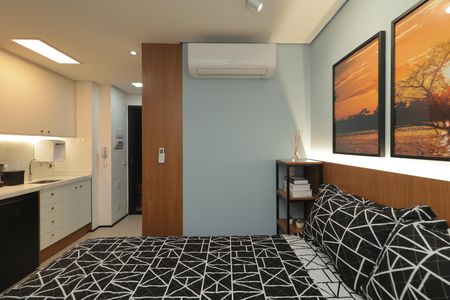 Studio à venda com 21m², 1 quarto e sem vagaStudio