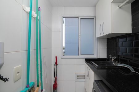 Área de Serviço de apartamento para alugar com 2 quartos, 45m² em Jardim Santa Izabel, Hortolândia