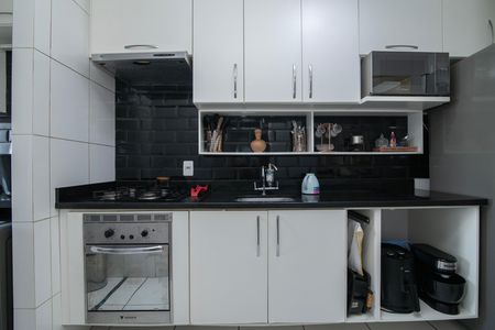 Cozinha de apartamento para alugar com 2 quartos, 45m² em Jardim Santa Izabel, Hortolândia