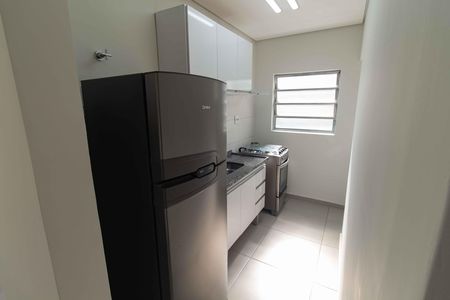 Cozinha de apartamento para alugar com 1 quarto, 55m² em Vila Clementino, São Paulo