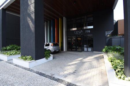 Fachada de kitnet/studio para alugar com 1 quarto, 26m² em Centro, Curitiba
