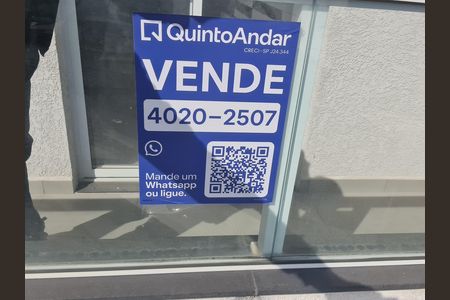 Fachada com placa QuintoAndar  de apartamento à venda com 2 quartos, 57m² em Vila Progresso, Guarulhos