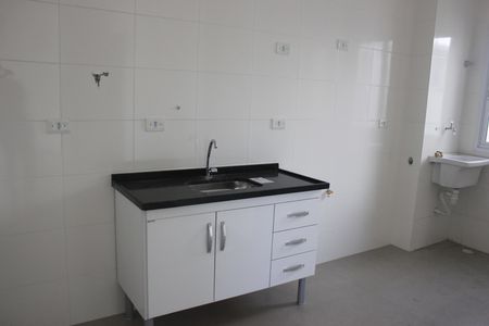 Cozinha  de apartamento à venda com 2 quartos, 57m² em Vila Progresso, Guarulhos