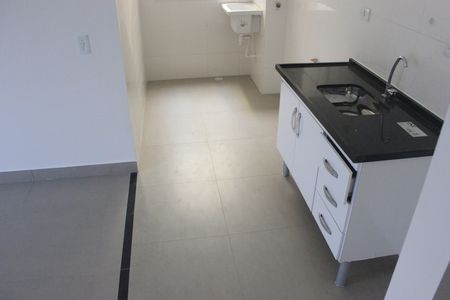 Cozinha  de apartamento à venda com 2 quartos, 53m² em Vila Progresso, Guarulhos