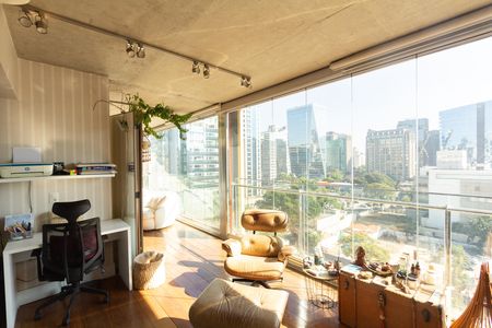 Varanda de apartamento para alugar com 1 quarto, 92m² em Itaim Bibi, São Paulo