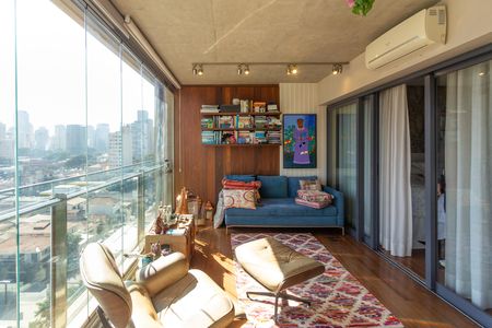 Varanda de apartamento para alugar com 1 quarto, 92m² em Itaim Bibi, São Paulo