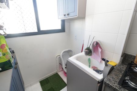 Área de Serviço de apartamento à venda com 2 quartos, 39m² em Santa Maria, Santo André