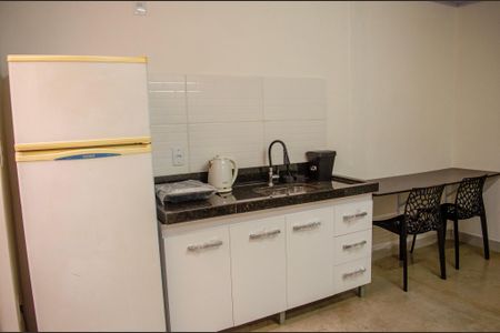 Studio para alugar com 20m², 1 quarto e sem vagaCozinha/Quarto