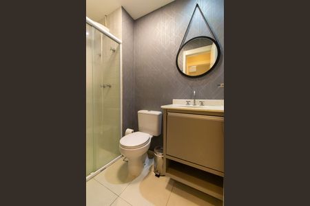 Banheiro Social de apartamento para alugar com 2 quartos, 57m² em Granja Viana, Cotia