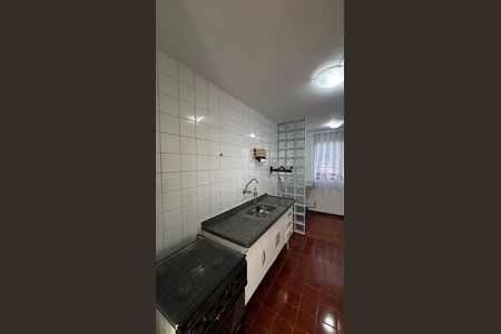 Cozinha de apartamento à venda com 2 quartos, 52m² em Jardim Alvorada, Santo André