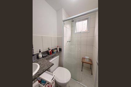 Banheiro Social de apartamento à venda com 2 quartos, 45m² em Jardim Promeca, Várzea Paulista