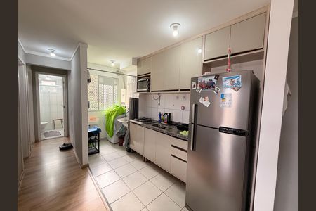 Cozinha de apartamento à venda com 2 quartos, 45m² em Jardim Promeca, Várzea Paulista