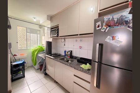 Cozinha de apartamento à venda com 2 quartos, 45m² em Jardim Promeca, Várzea Paulista