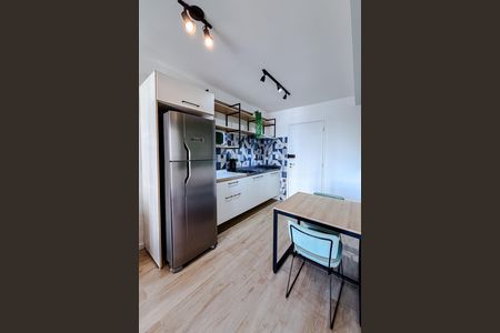 Cozinha de kitnet/studio para alugar com 1 quarto, 33m² em Vila Mariana, São Paulo